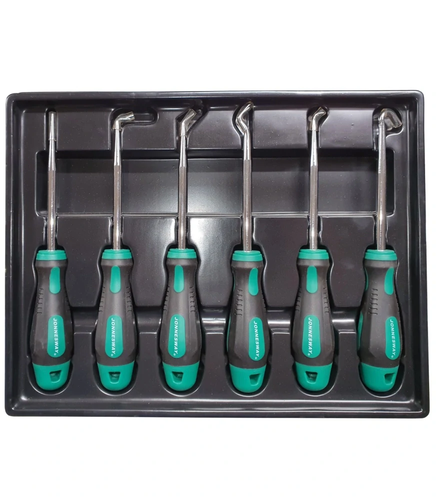 Sada háčků a hrotů na O-kroužky, těsnění, 6 ks - JONNESWAY AI030027