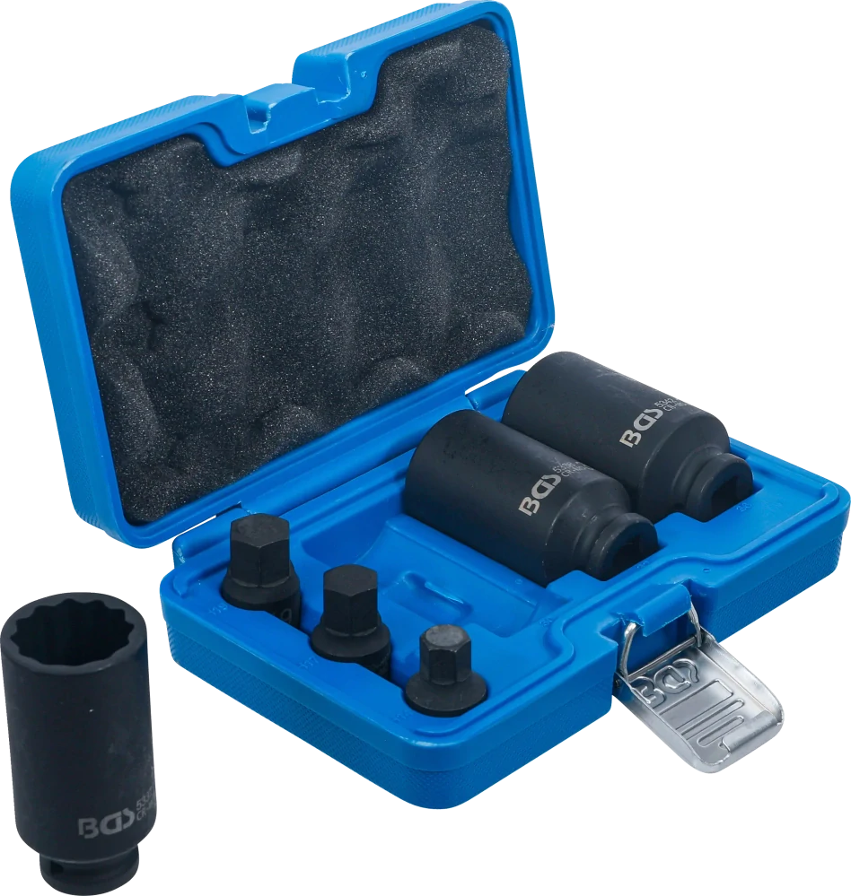 Hlavice 1/2" pro náhonové hřídele 6ks- BGS 5334