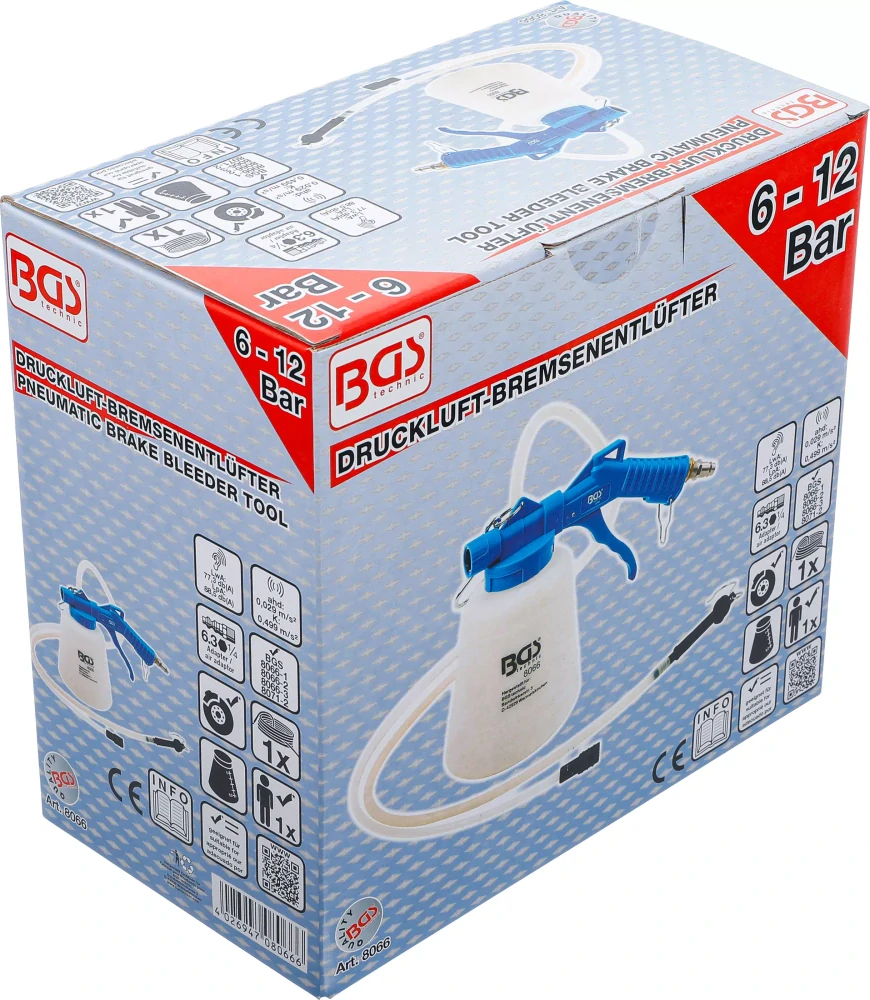 Přípravek na odvzdušňování brzd a hydraulických spojek BGS 8066