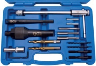 Přípravek pro odvrtání a opravu závitu žhavících svíček M8x1,0 a M10x1,0 - BGS