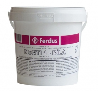 Montážní pasta MONTI bílá 1000ml - Ferdus