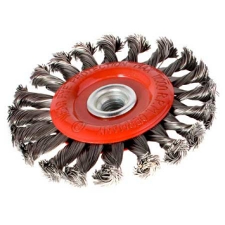 Kartáč okružní 100mm, copánkový S 0,50, závit M14x2 - MAGG BL97024
