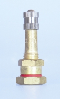 Bezdušový ventil V3-20-1 (V-520), délka 36 mm, otvor v disku 9,7 mm, TRUCK a BUS - 100 ks