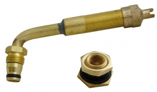 EM ventil TRJ 650-03, závit 1/2"-20 UNF, úhel 80 stupňů, délka 106 mm - Ferdus 111.65