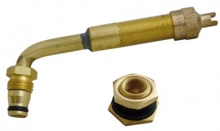 EM ventil TRJ 651-03, závit 1/2"-20 UNF, úhel 90 stupňů, délka 151 mm - Ferdus 111.67