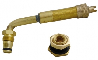 EM ventil TRJ 657-03, závit 1/2"-20 UNF, úhel 80 stupňů, délka 129 mm - Ferdus 111.66