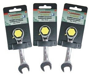 Klíč očkoplochý s ráčnou, krátký, 13 mm - JONNESWAY W51113