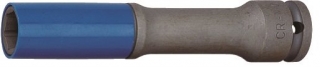 Nástrčná hlavice rázová, 1/2", prodloužená s krytkou na ALU, 17mm - JONNESWAY S18AD4117