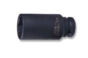 Nástrčná hlavice úderová, prodloužená, 6-hranná, 1/2", velikost 21mm - JONNESWAY S03AD4121