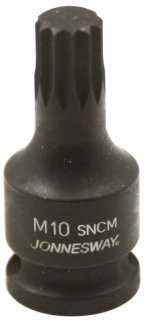Zástrčná hlavice úderová XZN, 1/2", velikost M10, délka 60 mm - JONNESWAY S16A4110