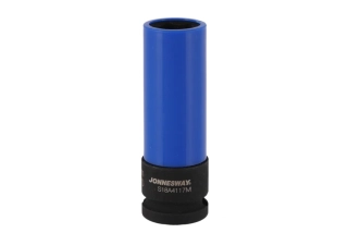 Nástrčná hlavice úderová s magnetem, 1/2", s krytkou na ALU, 17 mm - JONNESWAY S18A4117M