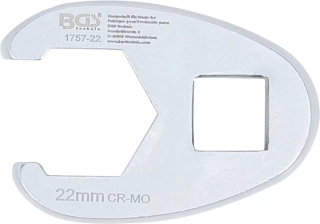 Klíč plochý otevřený 1/2", 22 mm - BGS 1757-22