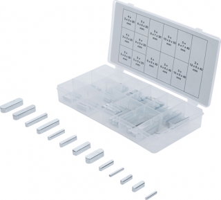 Pera těsná 3x3x20 mm - 12x8x40 mm, 60 dílů-BGS 8141
