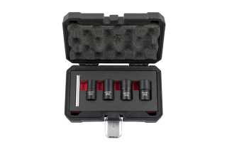 Hlavice 1/2" na poškozené šrouby, sada 5 kusů - QUATROS QS50927