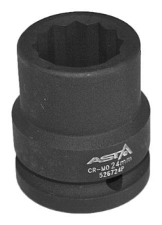 Hlavice nástrčná úderová 3/4" 24 mm, 12hranná - ASTA