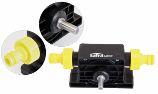 Pumpa na kapaliny, naftu aj., na vrtačku, 2400 l/h, 3/4" připojení - SATRA
