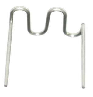 Sponky na sváření plastů, tvar "U", tl. 0,8 mm, 50 ks - ASTA