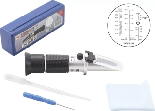 Refraktometr - tester na měření provozních kapalin, Ethylen/Propylen - BGS Technic 1824