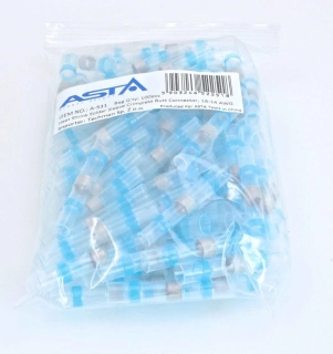 Smršťovací hadičky s cínem, 4.5 x 40 mm, 16-14 AWG, balení 100 ks - ASTA
