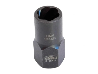 Hlavice nástrčná na poškozené šrouby 3/8", rozměr 11 mm - SATRA