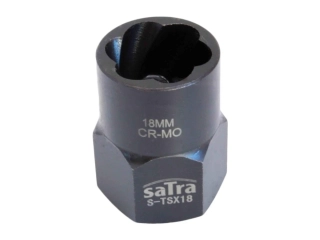 Hlavice nástrčná na poškozené šrouby 1/2", rozměr 18 mm - SATRA