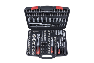 Gola sada s nářadím 1/4”, 3/8” a 1/2”, 171 dílů - QUATROS QS50171